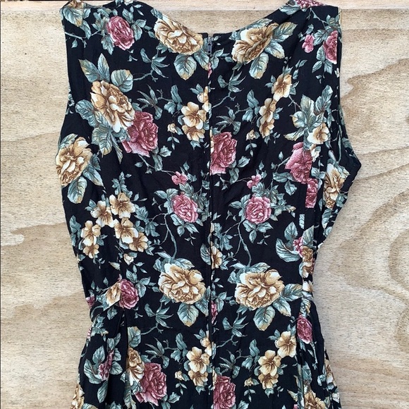 Vintage floral jumpsuit - Picture 4 of 7